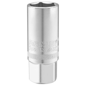 Головка 1/4 х 21 мм, с шестигранным профилем, высокая, метрическая STANLEY FMMT17968-0 Головка 1/4 х 21 мм, с шестигранным профилем, высокая, метрическая STANLEY FMMT17968-0