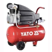Компрессор сетевой YATO YT-23230 230 В, 1,5 кВт, давление ≤ 8 Bar, подача воздуха – 150 л/мин, ресивер – 24 л Компрессор сетевой YATO YT-23230 230 В, 1,5 кВт, давление ≤ 8 Bar, подача воздуха – 150 л/мин, ресивер – 24 л