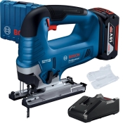 Аккумуляторный лобзик Bosch Professional GST 185-LI с акб GBA 18 В 4.0 Ah и з/у GAL 18V-20 Аккумуляторный лобзик Bosch Professional GST 185-LI с акб GBA 18 В 4.0 Ah и з/у GAL 18V-20