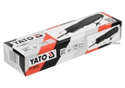 Пила шаблева пневматична YATO YT-09955 споживання повітря-17 л/хв, тиск- 6.3Bar +2 полотна (24 і 32 зуби/1") Пила шаблева пневматична YATO YT-09955 споживання повітря-17 л/хв, тиск- 6.3Bar +2 полотна (24 і 32 зуби/1")