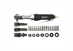 Тріщатка пневматична YATO YT-0982 квадрат- 1/2", 68 Нм, 6.2 бар, 110 л/хв, з обладунками, 30 шт Тріщатка пневматична YATO YT-0982 квадрат- 1/2", 68 Нм, 6.2 бар, 110 л/хв, з обладунками, 30 шт
