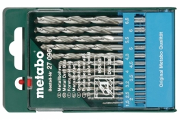 Набір свердел по металу Metabo HSS-G 13 предметів 627096000 Набір свердел по металу Metabo HSS-G 13 предметів 627096000