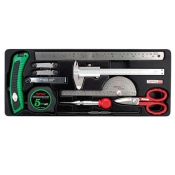 Набор измерительного инструмента TOPTUL в ложементе 11 ед. GCAT1101