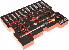 Вклад в ящик STANLEY FMHT0-74295 TSAK, набор инструментов 1/4" 48 предметов