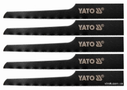 Полотна YT-09958 до пневматичної шаблевої пили YT-09955 YATO : 24 зуби/1", 5 шт Полотна YT-09958 до пневматичної шаблевої пили YT-09955 YATO : 24 зуби/1", 5 шт