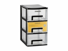 Ящик STANLEY STST40711-1 ESSENTIAL M вертикальний з 3 висувними секціями, пластмасовий, 24 x 17 x 30 см