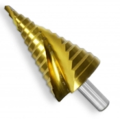 Свердло ступінчасте по металу S&R 4-40 мм Свердло ступінчасте по металу S&R 4-40 мм