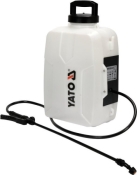 Обприскувач акумуляторний YATO YT-86211 ранцевий : бачок 12 л, продуктивність 1,5 л/хв (БЕЗ АКУМУЛЯТОРА) Обприскувач акумуляторний YATO YT-86211 ранцевий : бачок 12 л, продуктивність 1,5 л/хв (БЕЗ АКУМУЛЯТОРА)