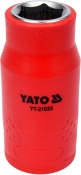 Головка торцева шестигранна діелектрична YATO YT-21033 1/2" М13 x 55/38 мм VDE до 1000 В Головка торцева шестигранна діелектрична YATO YT-21033 1/2" М13 x 55/38 мм VDE до 1000 В