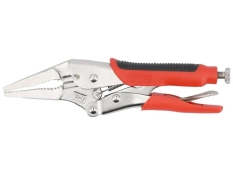 Клещи зажимные с фиксатором и удлиненными губками YATO YT-2156, 220 мм