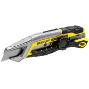 Нож FatMax Integrated Snap Knife длиной 165 мм с лезвием шириной 18 мм с отламывающимися сегментами STANLEY FMHT10592-0 Нож FatMax Integrated Snap Knife длиной 165 мм с лезвием шириной 18 мм с отламывающимися сегментами STANLEY FMHT10592-0