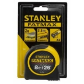 Рулетка Stanley 0-33-726 8 м (26`) х 32 мм FatMax Blade Armor