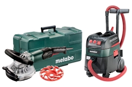 Набір шліфувальна машина Metabo RSEV 19-125 RT алмазний диск professional + Пилосос Metabo ASR 35 M ACP (691001000) Набір шліфувальна машина Metabo RSEV 19-125 RT алмазний диск professional + Пилосос Metabo ASR 35 M ACP (691001000)