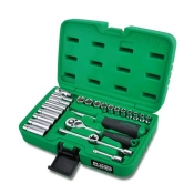 Набор инструмента в кейсе TOPTUL 1/4" 25 ед. GCAI2501