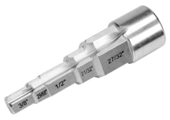 Ключ ступеневий YATO YT-03317 головка з квадратом 1/2" до головок 3/8", 29/68", 1/2", 21/32", 27/32", Cr-V