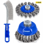 Набор щеток S&R 3 шт