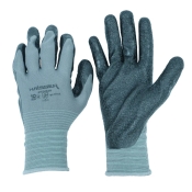 Перчатки полиэстеровые Haisser 211436 с нитриловым покрытием