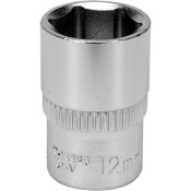 Головка торцева шестигранна YATO YT-14128 1/4" М12 CRV Головка торцева шестигранна YATO YT-14128 1/4" М12 CRV