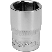 Головка торцева шестигранна YATO YT-14129 1/4" М13 CRV Головка торцева шестигранна YATO YT-14129 1/4" М13 CRV