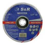 Коло зачисне по металу S&R Meister A24 BF 180x6,0x22,2 (131060180) Коло зачисне по металу S&R Meister A24 BF 180x6,0x22,2 (131060180)