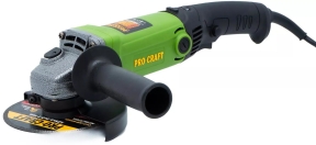 Шліфмашина кутова PROCRAFT PW-125/1200ES (012004) Шліфмашина кутова PROCRAFT PW-125/1200ES (012004)