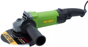 Шліфмашина кутова PROCRAFT PW-150/1600SE (016006) Шліфмашина кутова PROCRAFT PW-150/1600SE (016006)