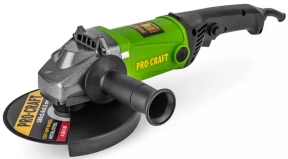 Шліфмашина кутова PROCRAFT PW-180/2150 (002150) Шліфмашина кутова PROCRAFT PW-180/2150 (002150)