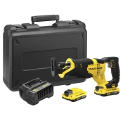 Пила шабельна акумуляторна STANLEY FATMAX SFMCS300D2K Пила шабельна акумуляторна STANLEY FATMAX SFMCS300D2K