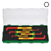 Набор шестигранников HEX диэлектрических TOPTUL VDE 6 ед. 2,5-8 мм GZA0648