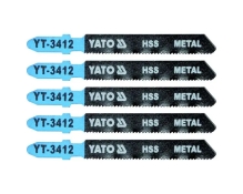 Пиляльні полотна зворотного різу по металу YATO HSS 21TPI, 75/50 мм, хвостовик Т, 5 шт Пиляльні полотна зворотного різу по металу YATO HSS 21TPI, 75/50 мм, хвостовик Т, 5 шт