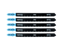Пильные полотна обратного реза по металлу YATO HSS 21TPI, 130/106 мм, хвостовик Т, 5 шт Пильные полотна обратного реза по металлу YATO HSS 21TPI, 130/106 мм, хвостовик Т, 5 шт