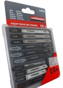 Набір пилок для лобзика Haisser TSET10, 10 шт. Набір пилок для лобзика Haisser TSET10, 10 шт.