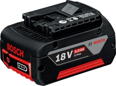 Аккумуляторная батарея Bosch GBA 18 В 5.0 Ач Аккумуляторная батарея Bosch GBA 18 В 5.0 Ач