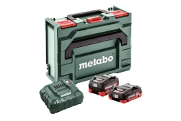 Базовий комплект Metabo LiHD 1x4.0 Аг + 1x5.5 Аг + 1x ASC 55 + MetaBox 685136000