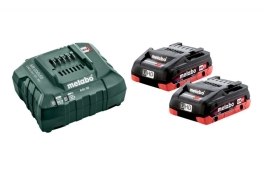 Базовий комплект Metabo LiHD 2x4.0 Аг + 1x ASC 55 685163000 Базовий комплект Metabo LiHD 2x4.0 Аг + 1x ASC 55 685163000