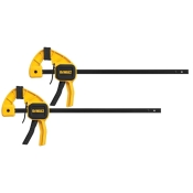Струбцини М тригерні з максимальним зусиллям стиснення 63 кг, 2 шт DeWALT DWHT0-83158 Струбцини М тригерні з максимальним зусиллям стиснення 63 кг, 2 шт DeWALT DWHT0-83158