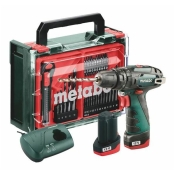 Акумуляторний ударний шуруповерт Metabo PowerMaxx SB Mobile Workshop, 600385710 Акумуляторний ударний шуруповерт Metabo PowerMaxx SB Mobile Workshop, 600385710