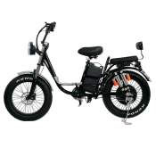 Велоскутер акумуляторний Forte BKE-500, чорний