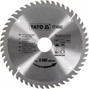 Диск пильный YATO по дереву 184х30х3.2х2.2 мм, 50 зубцов (YT-6062) Диск пильный YATO по дереву 184х30х3.2х2.2 мм, 50 зубцов (YT-6062)