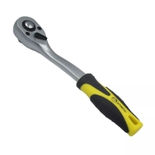 Ключ-тріскачка 1/4" 72 зуба PROFI з підвіскою СТАЛЬ 70135 Ключ-тріскачка 1/4" 72 зуба PROFI з підвіскою СТАЛЬ 70135