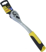 Ключ-тріскачка 3/8" 72 зуба PROFI з підвіскою СТАЛЬ 70136 Ключ-тріскачка 3/8" 72 зуба PROFI з підвіскою СТАЛЬ 70136