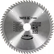 Диск пильный YATO по дереву 210х30x3.2x2.2 мм, 60 зубцов (YT-6068) Диск пильный YATO по дереву 210х30x3.2x2.2 мм, 60 зубцов (YT-6068)