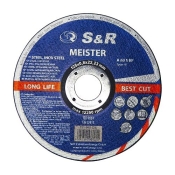 Коло відрізне S&R Meister A 60 S BF 125x0,8x22,2 (131008125) Коло відрізне S&R Meister A 60 S BF 125x0,8x22,2 (131008125)