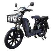 Велоскутер аккумуляторный Forte EM 219WS Черный