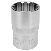 Головка торцевая Spline YATO YT-14831 1/2" M19 x 38 мм CRV
