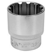 Головка торцева Spline YATO YT-14839 1/2" M32 x 45 мм CRV