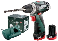 Акумуляторний шуруповерт Metabo PowerMaxx BS картонна коробка, 600984000 Акумуляторний шуруповерт Metabo PowerMaxx BS картонна коробка, 600984000