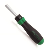 Трещетка отвертка-битодержатель TOPTUL 1/4" с магнитом FTEA0806