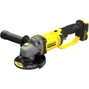 Шліфмашина кутова акумуляторна - болгарка STANLEY FATMAX SFMCG400B Шліфмашина кутова акумуляторна - болгарка STANLEY FATMAX SFMCG400B