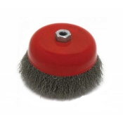 Щетка чашечная Vulkan 85 мм для УШМ гофрированная